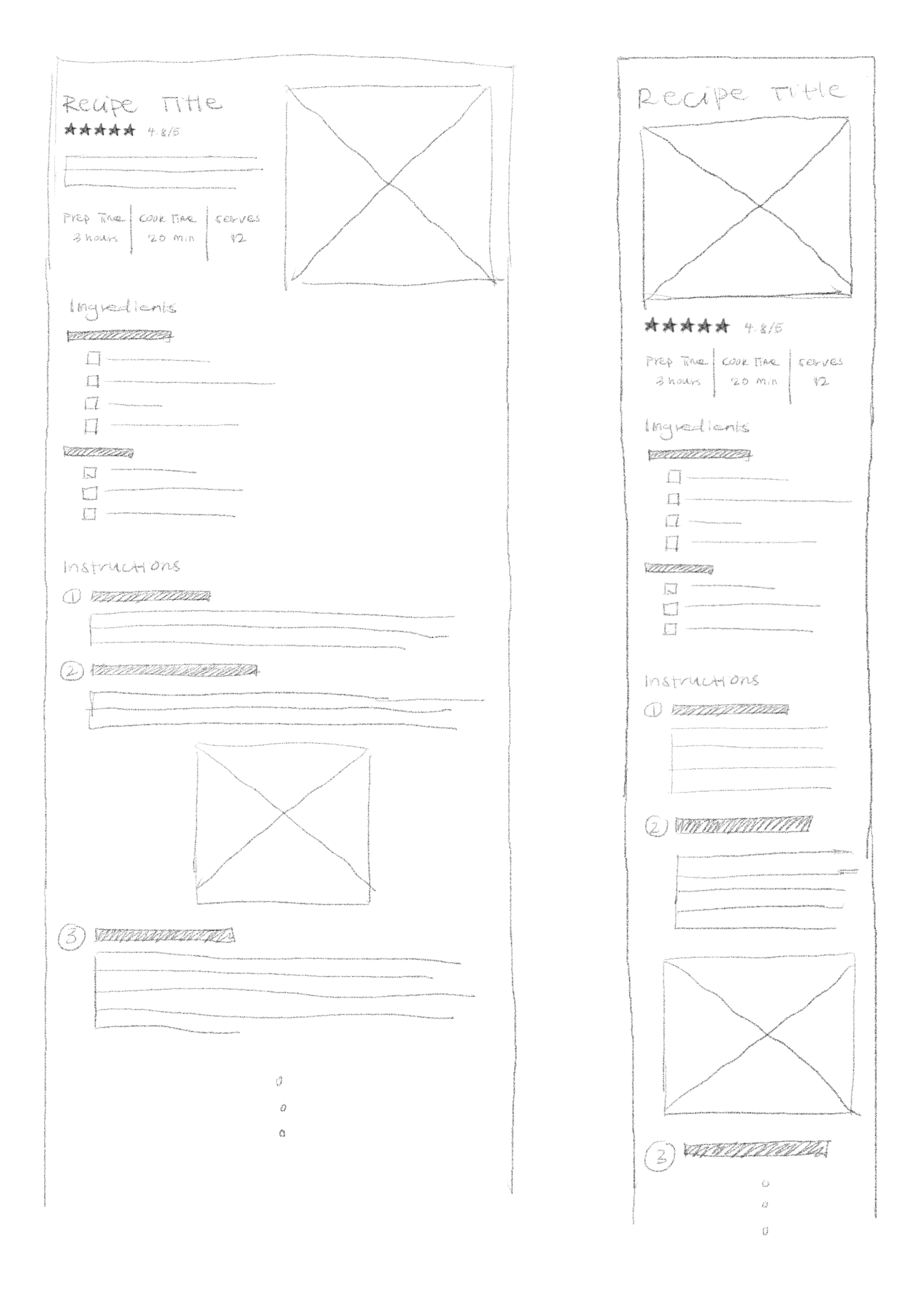 wireframe sketch