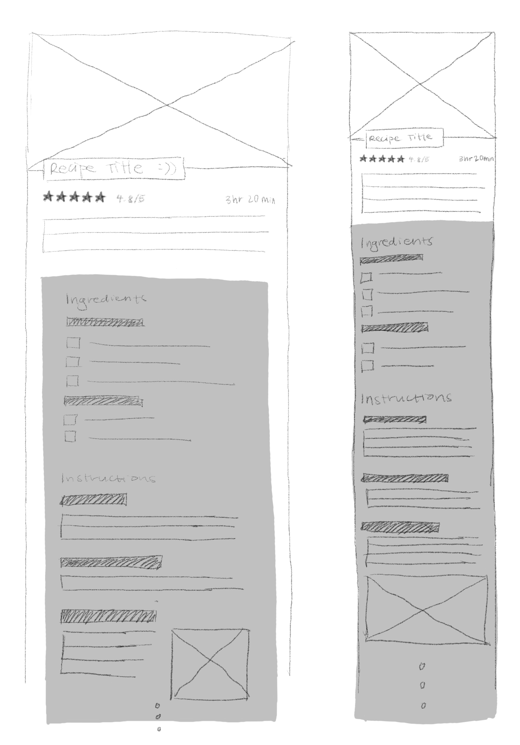 wireframe sketch