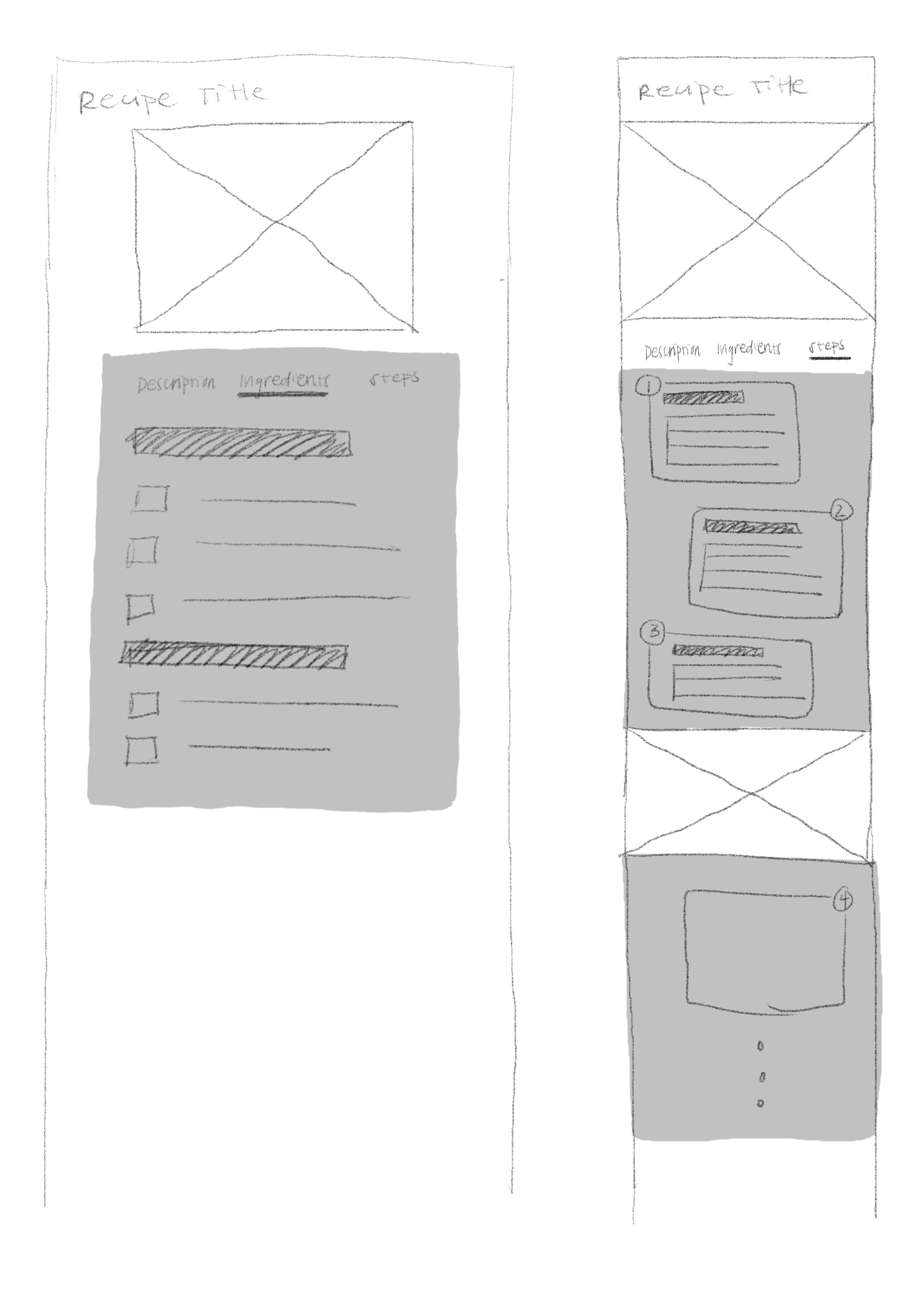 wireframe sketch